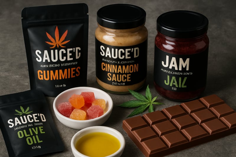 Infused cannabis gourmet products by Sauce'd Infused cannabis gourmet products by Sauce'd